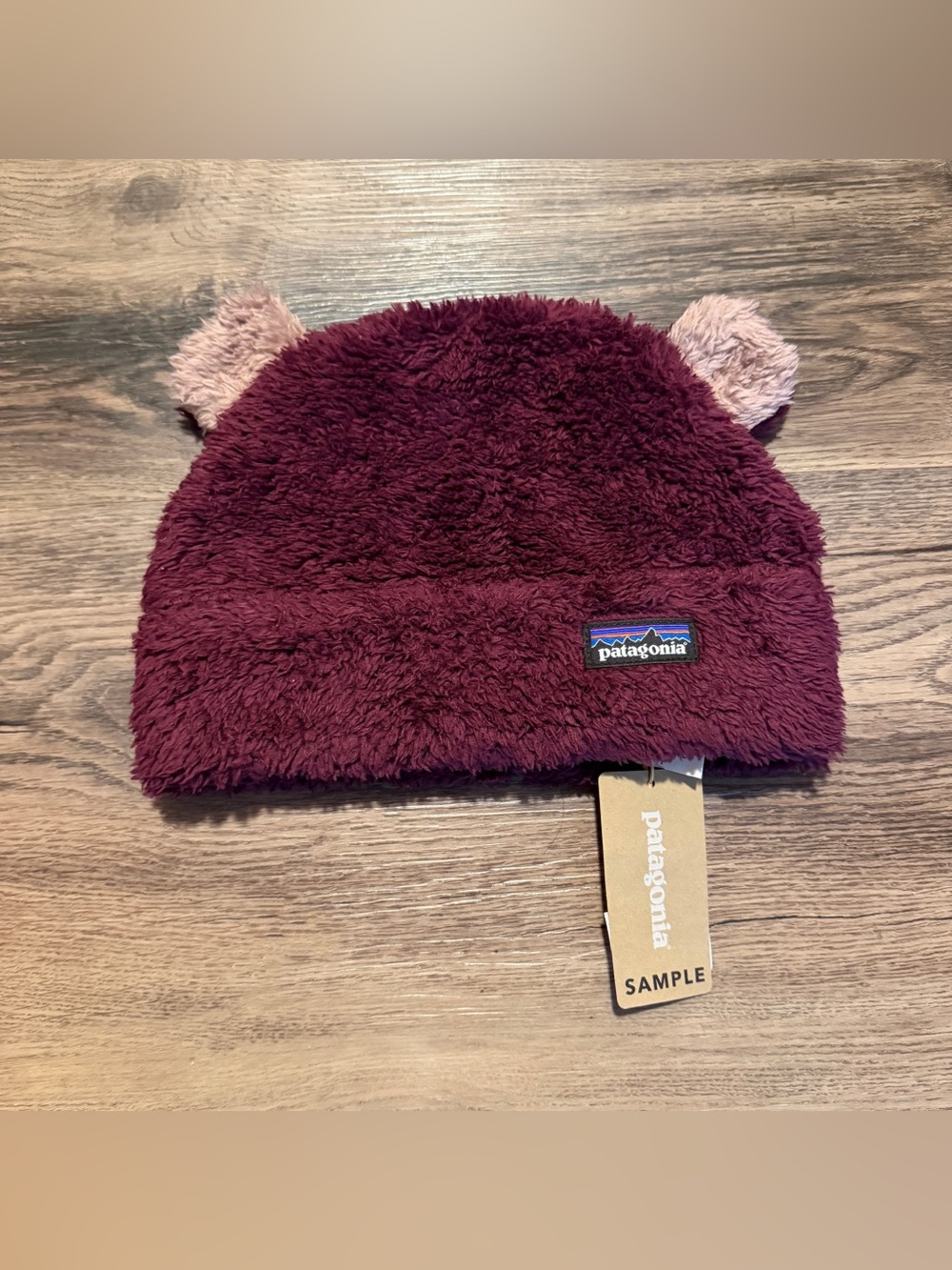 NWT Patagonia Baby Furry Friend Berry Fig 12-24M